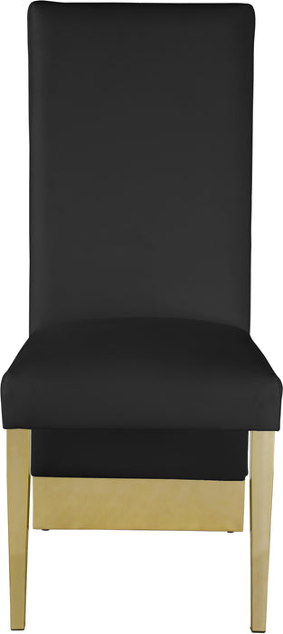 Porsha Black Faux Leather Dining Chair - Just Furniture (PA) - Multi Location