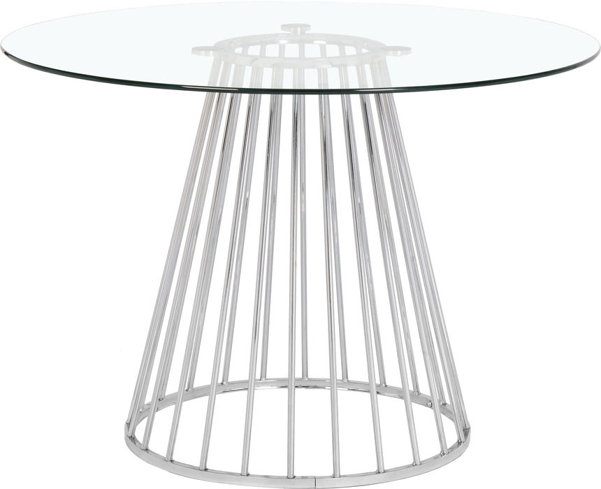 Gio Chrome Dining Table - Just Furniture (PA) - Multi Location