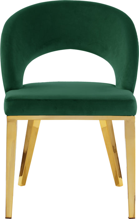 Roberto Green Velvet Dining Chair - Just Furniture (PA) - Multi Location
