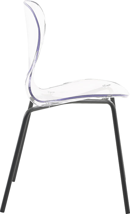 Clarion Matte Black Dining Chair - Just Furniture (PA) - Multi Location