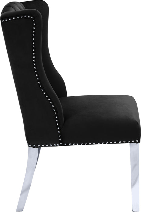 Suri Black Velvet Dining Chair - Just Furniture (PA) - Multi Location
