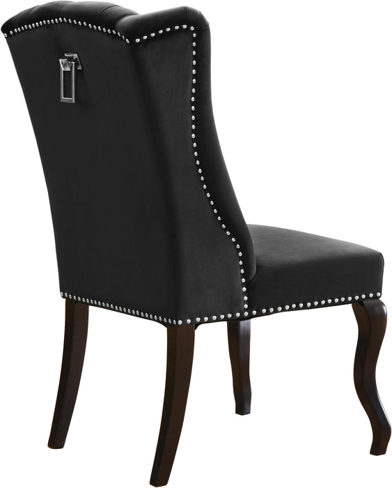 Suri Black Velvet Dining Chair - Just Furniture (PA) - Multi Location