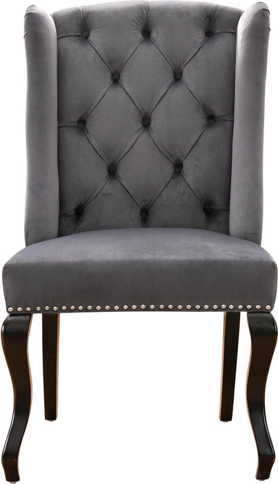 Suri Grey Velvet Dining Chair - Just Furniture (PA) - Multi Location