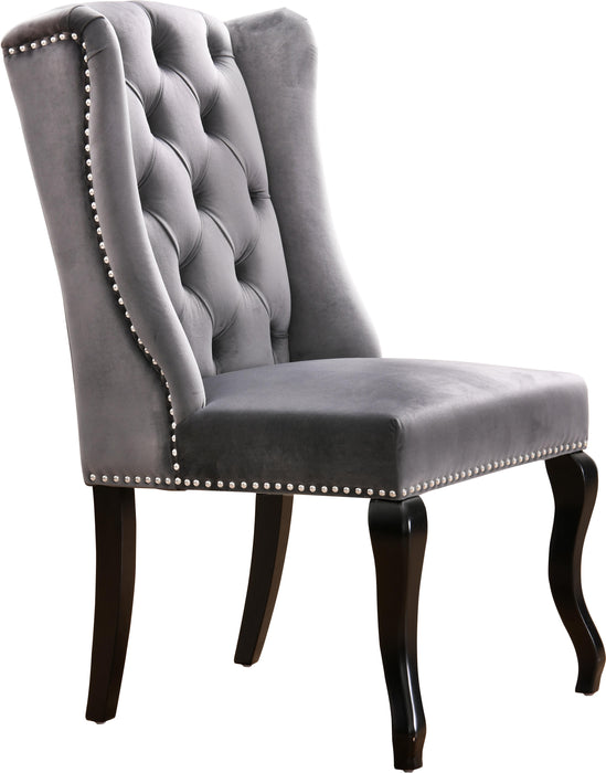 Suri Grey Velvet Dining Chair - Just Furniture (PA) - Multi Location