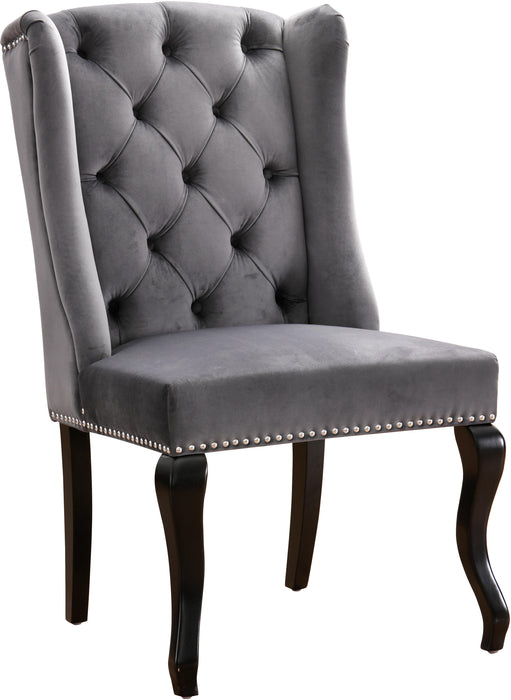 Suri Grey Velvet Dining Chair - Just Furniture (PA) - Multi Location