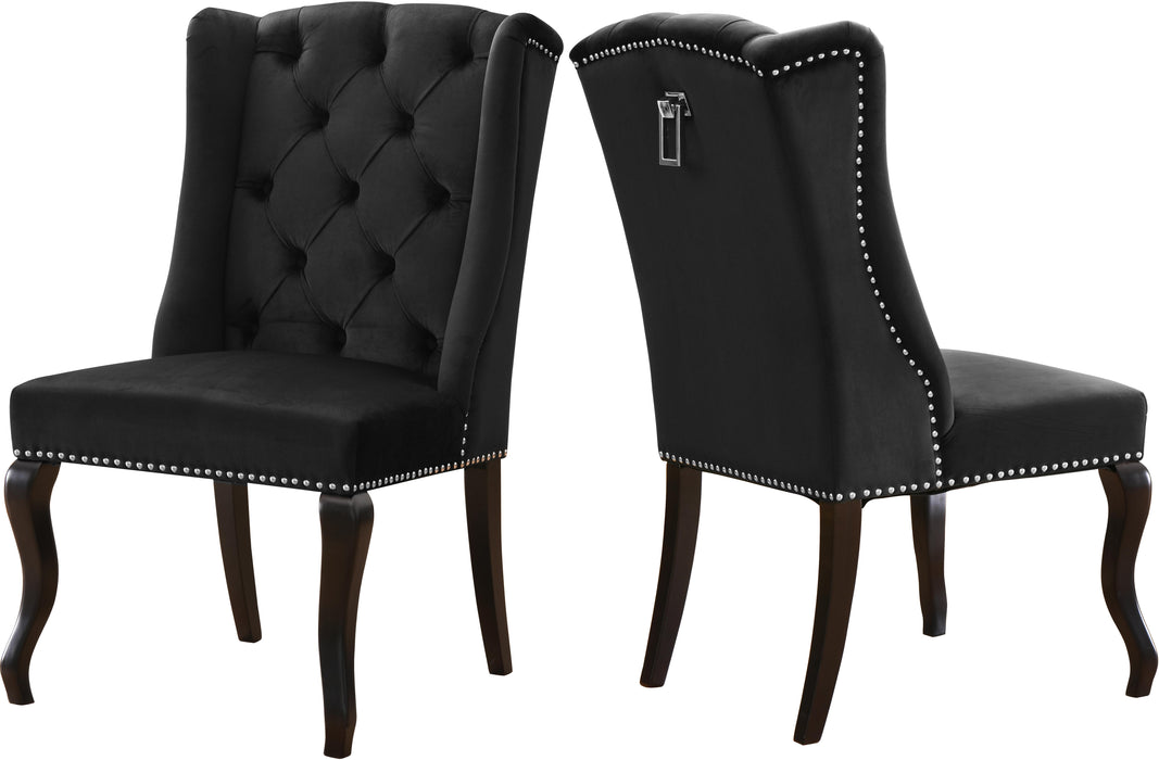 Suri Black Velvet Dining Chair - Just Furniture (PA) - Multi Location