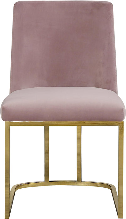 Heidi Pink Velvet Dining Chair - Just Furniture (PA) - Multi Location
