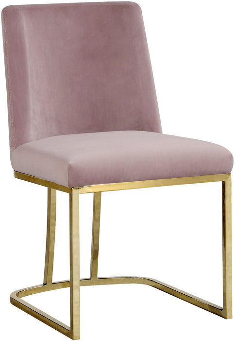 Heidi Pink Velvet Dining Chair - Just Furniture (PA) - Multi Location