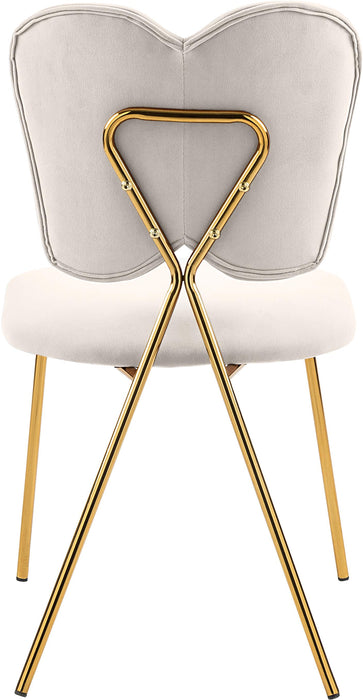 Angel Cream Velvet Dining Chair - Just Furniture (PA) - Multi Location