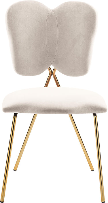 Angel Cream Velvet Dining Chair - Just Furniture (PA) - Multi Location