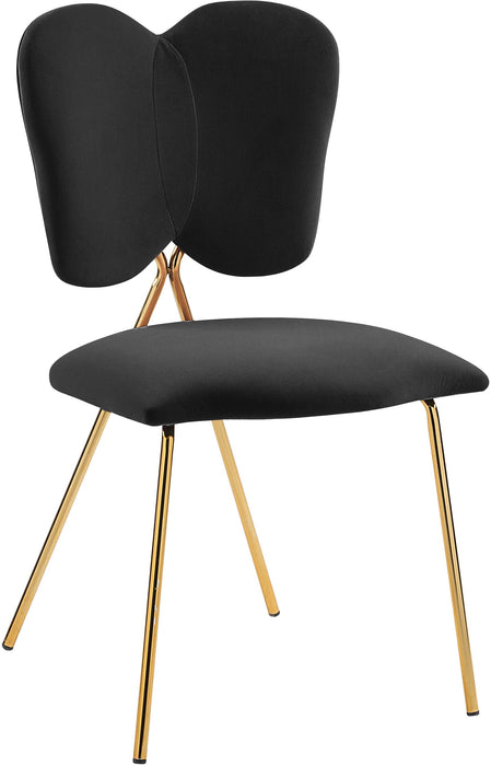 Angel Black Velvet Dining Chair - Just Furniture (PA) - Multi Location