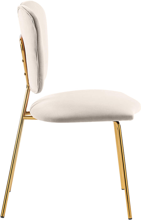 Angel Cream Velvet Dining Chair - Just Furniture (PA) - Multi Location