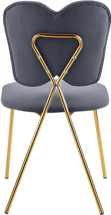 Angel Grey Velvet Dining Chair - Just Furniture (PA) - Multi Location