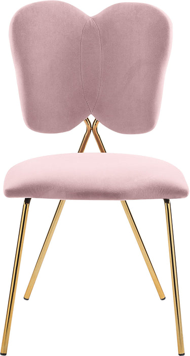Angel Pink Velvet Dining Chair - Just Furniture (PA) - Multi Location