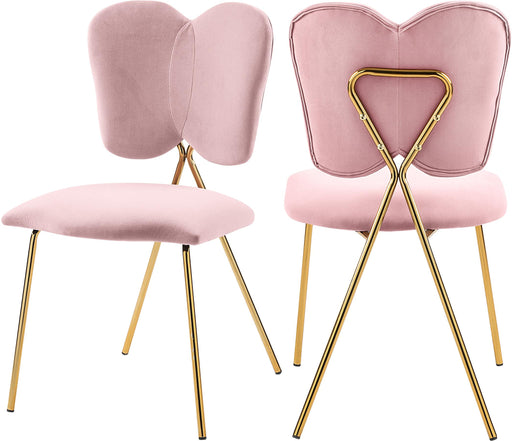 Angel Pink Velvet Dining Chair - Just Furniture (PA) - Multi Location