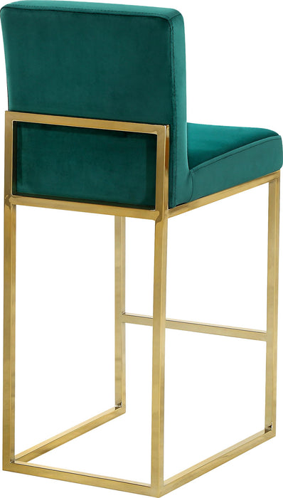 Giselle Green Velvet Stool - Just Furniture (PA) - Multi Location