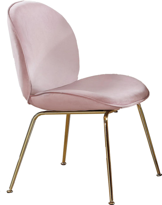 Paris Pink Velvet Dining Chair - Just Furniture (PA) - Multi Location