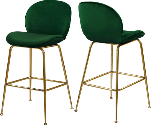 Paris Green Velvet Stool - Just Furniture (PA) - Multi Location