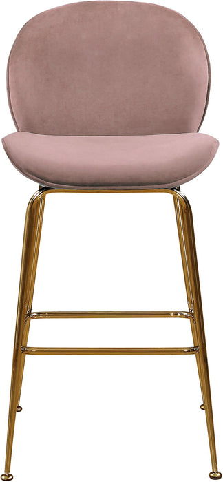 Paris Pink Velvet Stool - Just Furniture (PA) - Multi Location