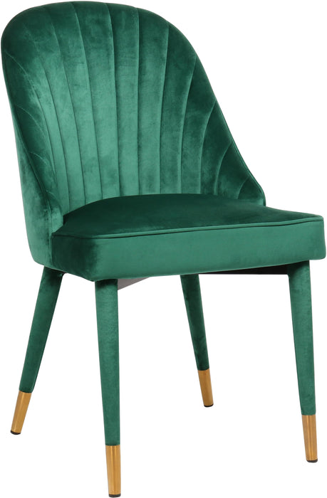 Belle Green Velvet Dining Chair - Just Furniture (PA) - Multi Location