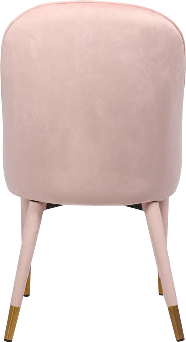 Belle Pink Velvet Dining Chair - Just Furniture (PA) - Multi Location