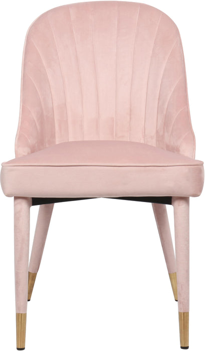 Belle Pink Velvet Dining Chair - Just Furniture (PA) - Multi Location