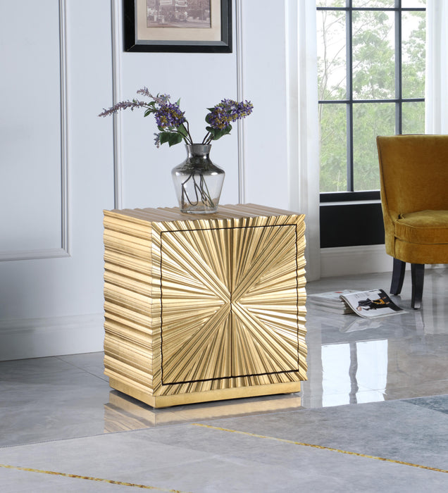 Golda Gold Side Table - Just Furniture (PA) - Multi Location
