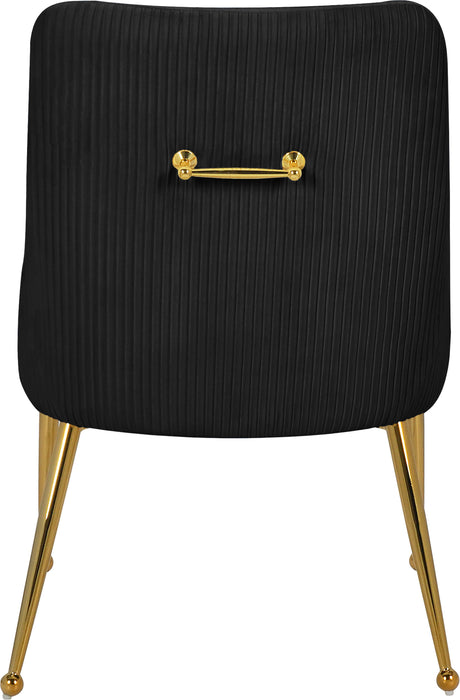 Ace Black Velvet Dining Chair - Just Furniture (PA) - Multi Location