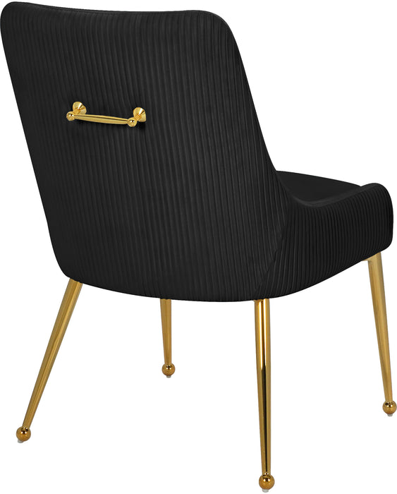 Ace Black Velvet Dining Chair - Just Furniture (PA) - Multi Location