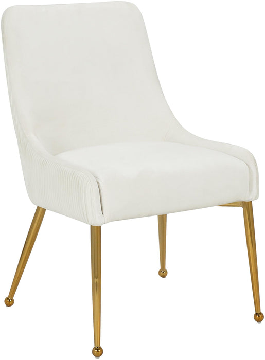 Ace Cream Velvet Dining Chair - Just Furniture (PA) - Multi Location