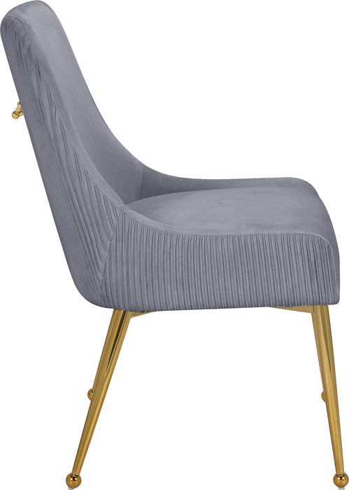 Ace Grey Velvet Dining Chair - Just Furniture (PA) - Multi Location