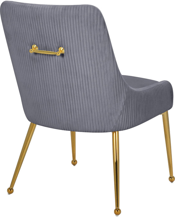 Ace Grey Velvet Dining Chair - Just Furniture (PA) - Multi Location
