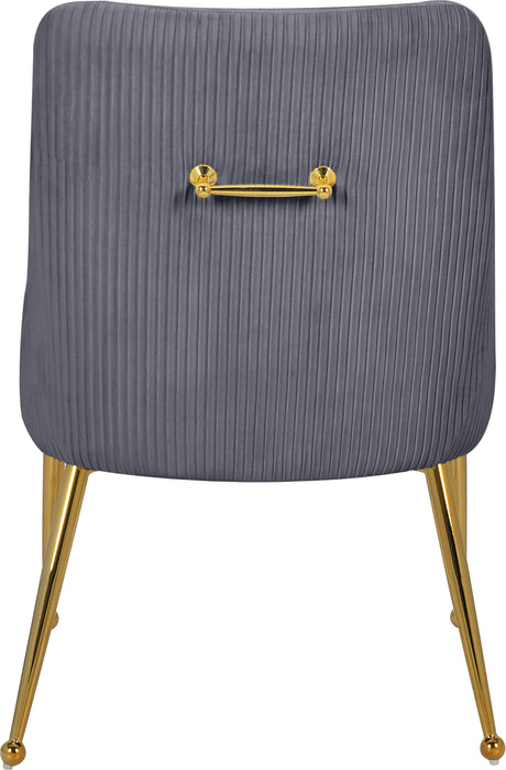 Ace Grey Velvet Dining Chair - Just Furniture (PA) - Multi Location