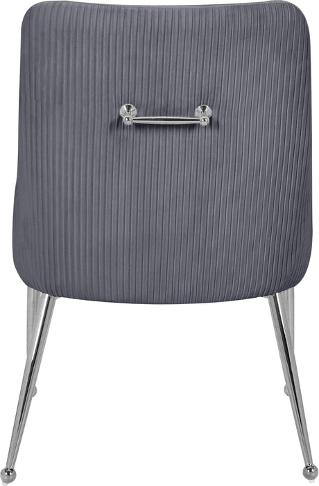 Ace Grey Velvet Dining Chair - Just Furniture (PA) - Multi Location