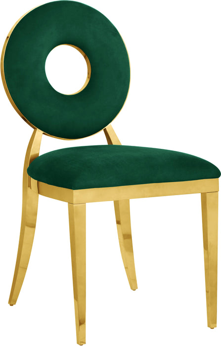Carousel Green Velvet Dining Chair - Just Furniture (PA) - Multi Location