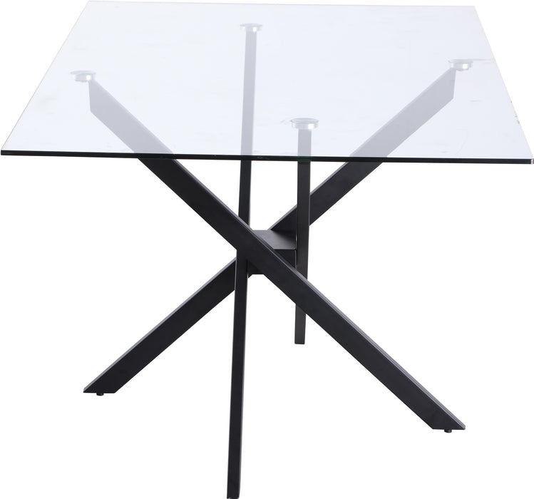Xander Matte Black Dining Table - Just Furniture (PA) - Multi Location