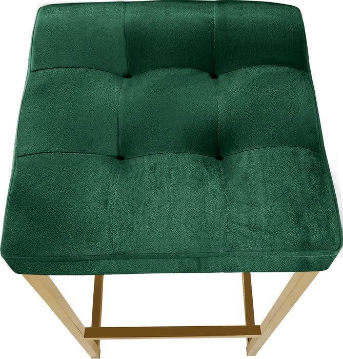 Nicola Green Velvet Stool - Just Furniture (PA) - Multi Location