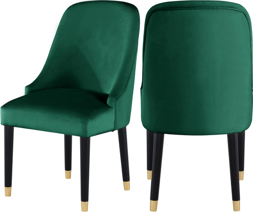 Omni Green Velvet Dining Chair - Just Furniture (PA) - Multi Location