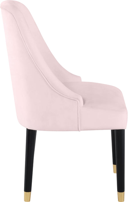 Omni Pink Velvet Dining Chair - Just Furniture (PA) - Multi Location