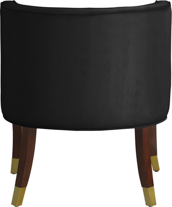 Perry Black Velvet Dining Chair - Just Furniture (PA) - Multi Location