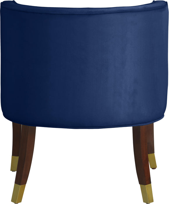 Perry Navy Velvet Dining Chair - Just Furniture (PA) - Multi Location