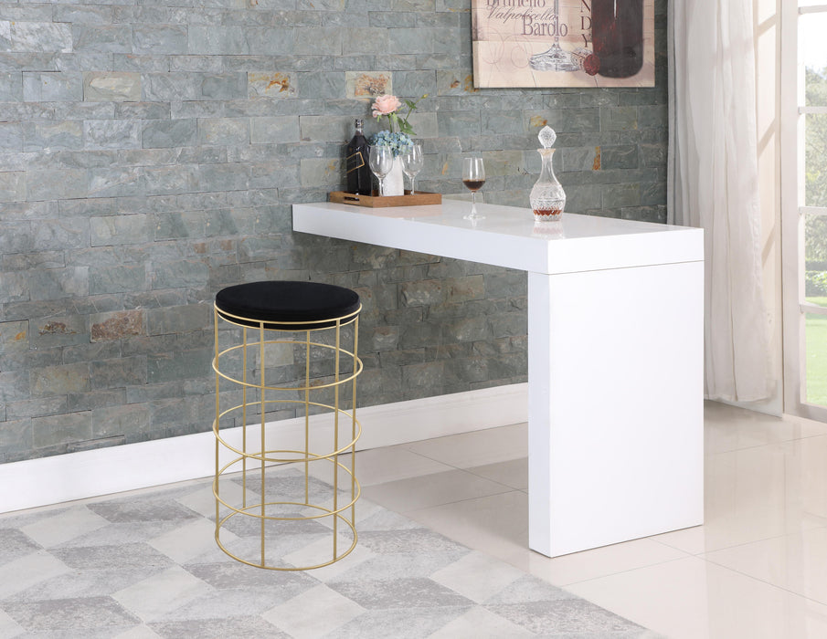 Rebar Black Velvet Bar Stool - Just Furniture (PA) - Multi Location