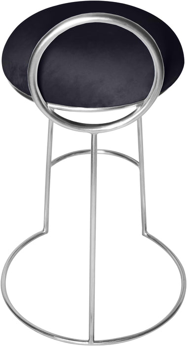 Ring Black Velvet Counter Stool - Just Furniture (PA) - Multi Location
