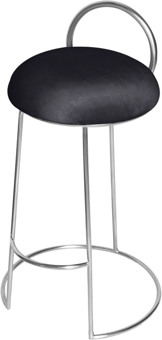 Ring Black Velvet Counter Stool - Just Furniture (PA) - Multi Location