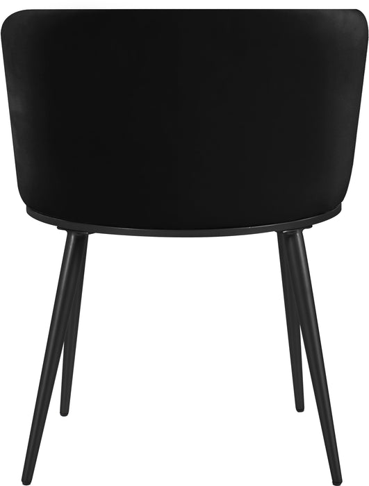 Skylar Black Velvet Dining Chair - Just Furniture (PA) - Multi Location