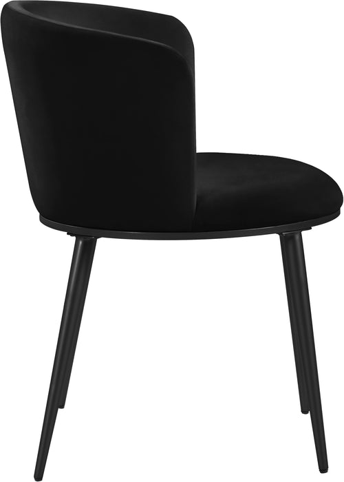 Skylar Black Velvet Dining Chair - Just Furniture (PA) - Multi Location