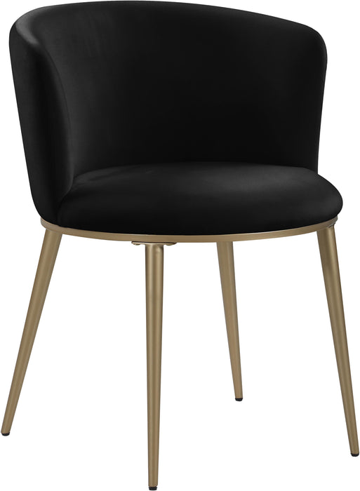 Skylar Black Velvet Dining Chair - Just Furniture (PA) - Multi Location