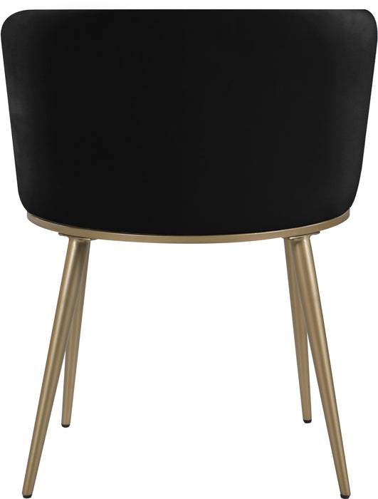 Skylar Black Velvet Dining Chair - Just Furniture (PA) - Multi Location