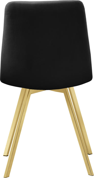 Annie Black Velvet Dining Chair - Just Furniture (PA) - Multi Location