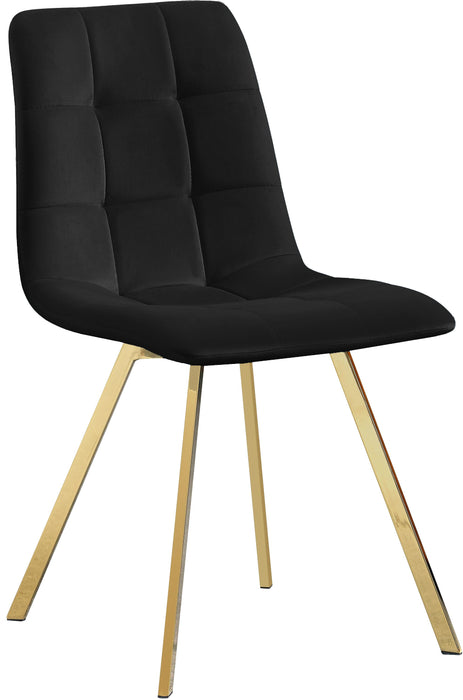 Annie Black Velvet Dining Chair - Just Furniture (PA) - Multi Location